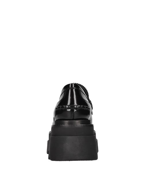 Mocassini in pelle ALEXANDER WANG | 30322F023 CARTER PLATFORM LOAFERNERO